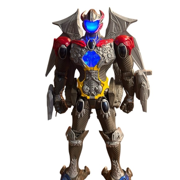 2016 Bandai Power Rangers Movie Interactive 17" Megazord w/Lights and Sounds - Picture 5 of 5